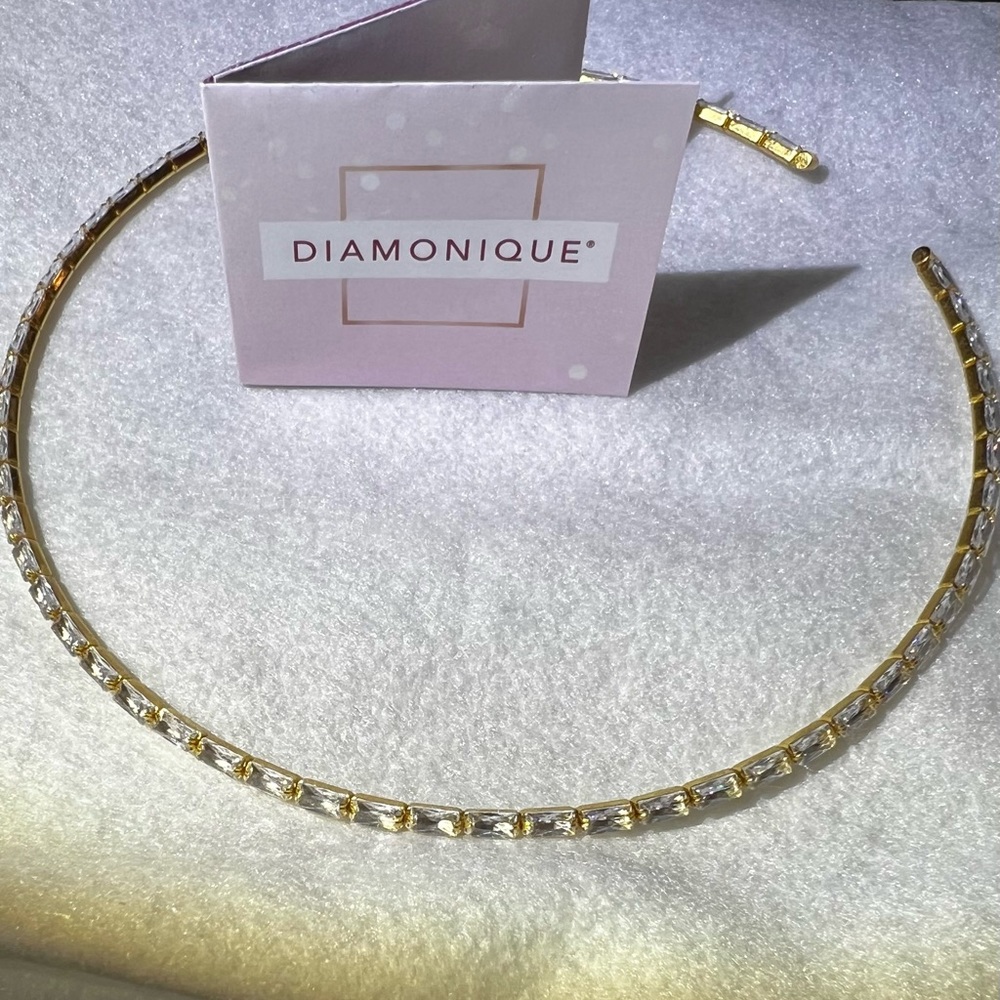 Stunning choker CZ necklace
